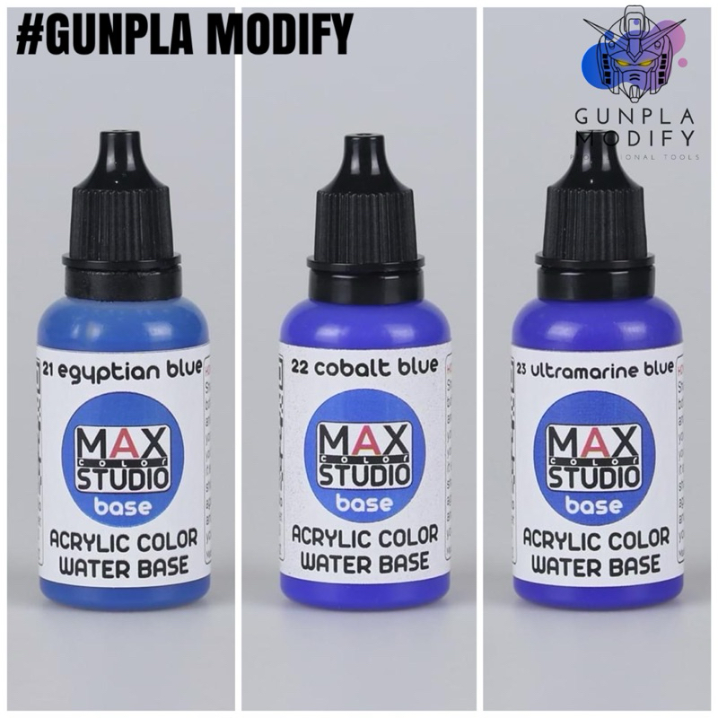 MAX COLOR สีอะคริลิคสูตรน้ำคุณภาพสูง ขนาด 20 ml 21-23