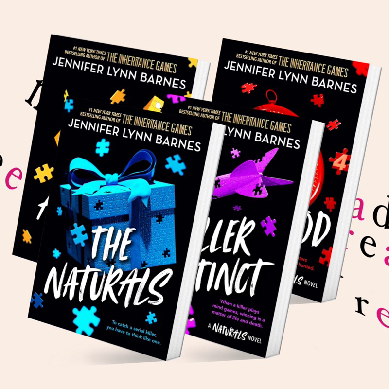 The Naturals #1 / Killer Instinct #2 / All In #3 / Bad Blood #4 by Jennifer Lynn Barnes (หนังสือภาษาอังกฤษ)