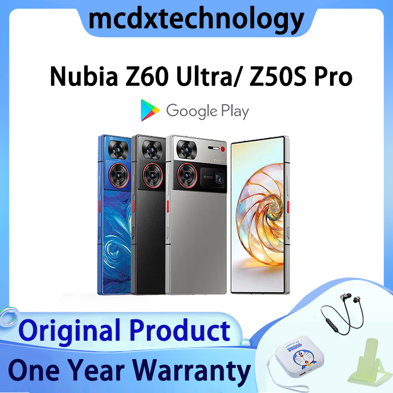【Global Rom】Nubia Z60 Ultra Snapdragon 8 Gen 3 6000 mAh 80W Fast Charging 5G Dual SIM Nubia Phone ZTE Nubia Z60 Ultra