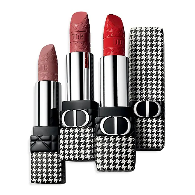 ROUGE DIOR - NEW LOOK LIMITED EDITION Lipstick and Colored Lip Balm 2022 Limited Edition ลิปสติก #720 #999