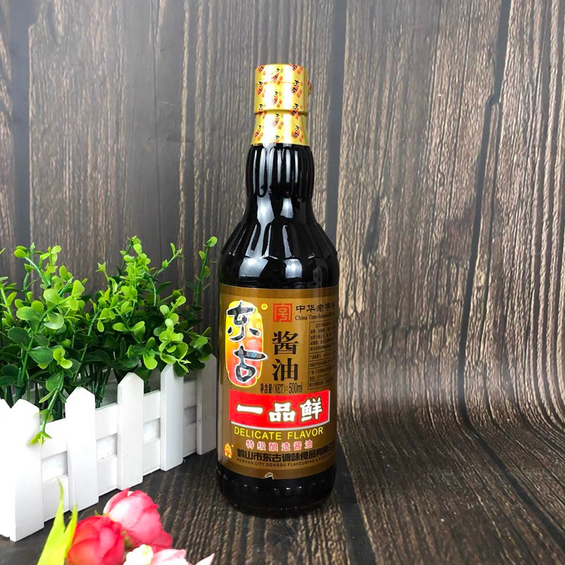 ซีอิ้วขาว ซอสถั่วเหลือง พร้อมส่ง （ 东古 酱油 ）ขนาด 500ml ซอสปรุงรส ซีอิ้ว รสเค็ม นิยมใช้ปรุงรสในอาหารแทนน้ำปลาหรือเกลือ
