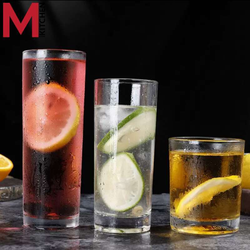 M KITCHEN แก้วน้ำ แก้วเบียร์ Classic Tumbler มีให้เลือกหลายลาย Lucky glass (A2)