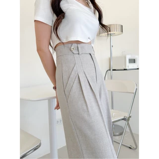 Mapayyaxstore : Tally pants กางเกงเอวสูง( รุ่นนี้มี 2 เนื้อผ้านะคะ ) 💖