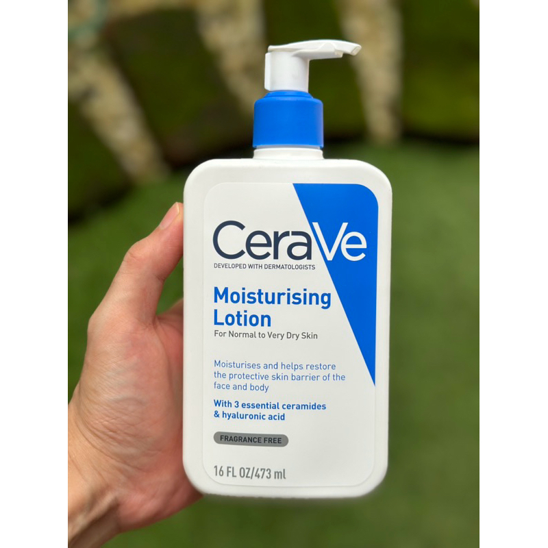 CERAVE Moisturizing Lotion เซราวี มอยซ์เจอร์ไรซิ่ง โลชั่นบำรุงผิวหน้าและผิวกาย สำหรับผิวแห้ง-แห้งมาก 473 มล. - รูปที่ 2