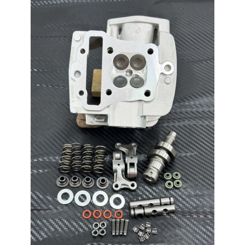 ฝาสูบ110i/4วาล์วใส่ลูก53ถึง57ขนาดวาล์ว19-17มิลใส้110iได้ทุกรุ่นรถไม่เกินปี2020