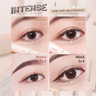 Supershades Intense Level Liner ซุปเปอร์เฉด อินเทนส์ เลเวล ไลเนอร์ ติดทนกันน้ำ กันเหงื่อ ขนาด 0.5 ml.