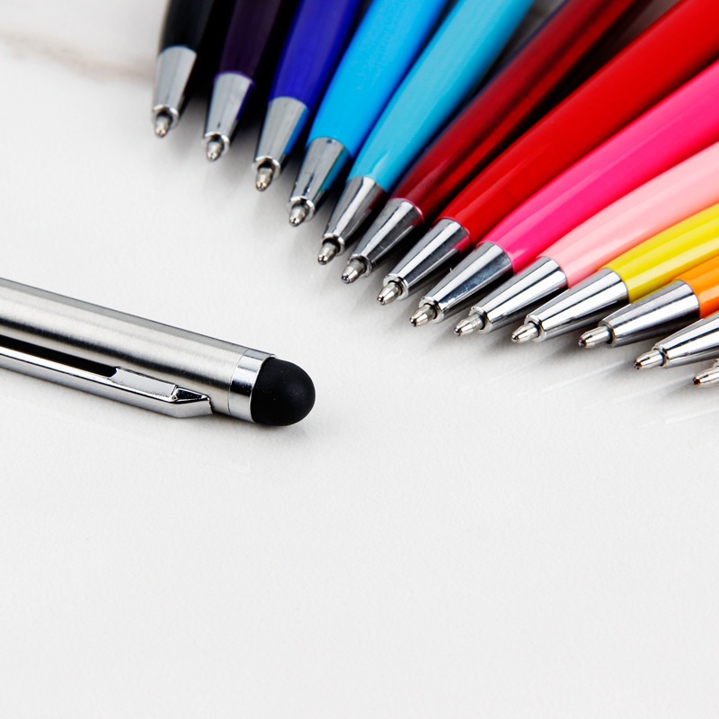 ปากกาทัสกรีน Stylus Pen 2 in 1 ใช้ได้ทุกรุ่นระบบ Android และ for ios ปากกาเขียนหน้าจอ หัวลูกลื่น 0.7mm. หมึกสีดำ ราคา ถูกที่สุด ดีลบีเคเค แกลเลอรีภาพที่ 6