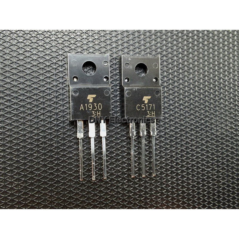 2ตัว 2SA1930 2SC5171 TO-220F plastic seal 2SA2222 2SC6144 A1930 C5171 A2222 C6144 printer motherboar
