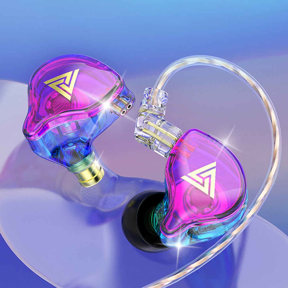 QKZ AK6 Pro หูฟังอินเอียร์ หูฟังแบบมีสาย หูฟังถอดสายได้ Earphone in ear Smalltalk หัวเสียบ aux 3.5 ม