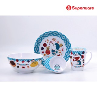 Srithai Superware ชุดอาหาร เมลามีนอเนกประสงค์ ชุดจานชามสำหรั…