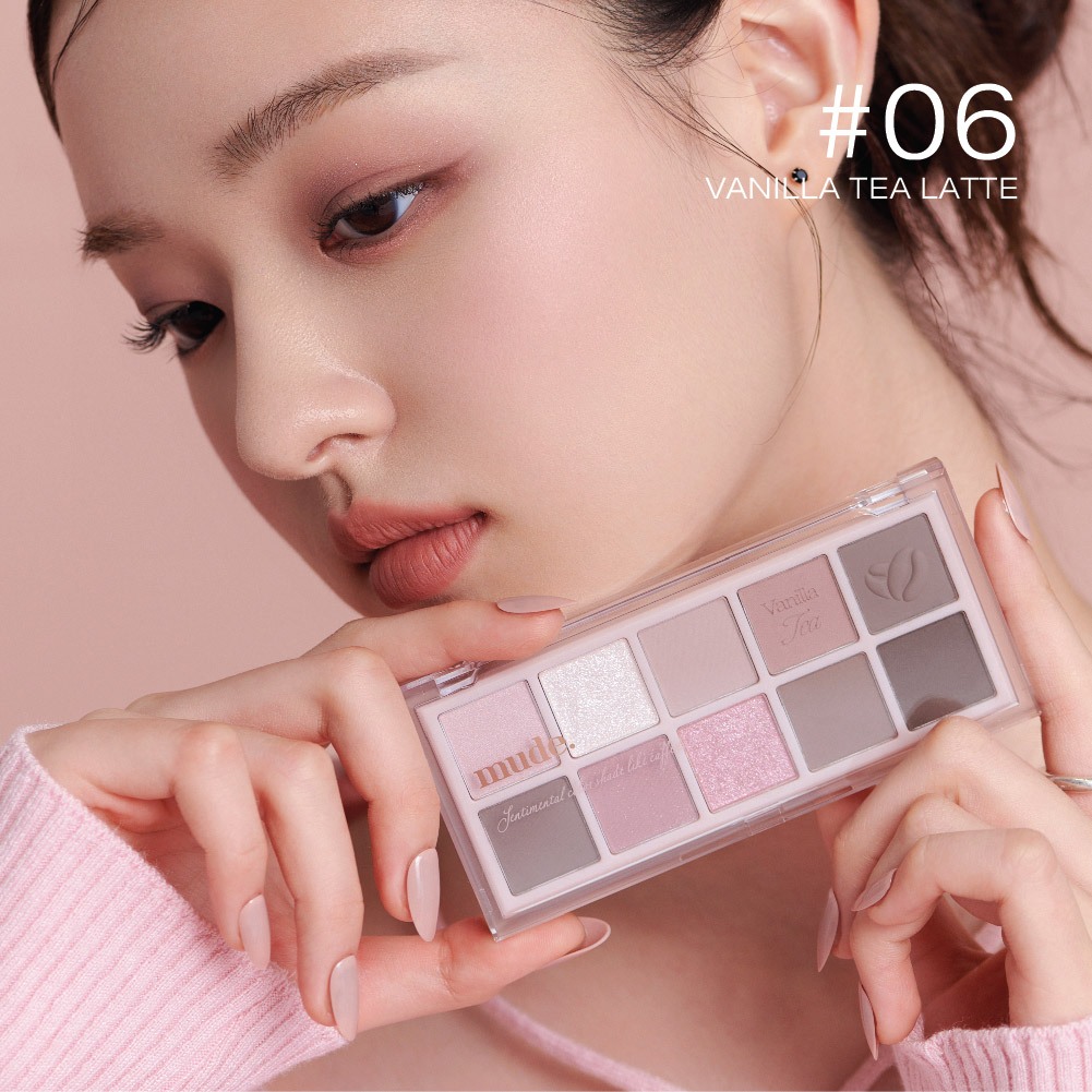 [SALE] MUDE SHAWL MOMENT EYESHADOW PALETTE สี06  7 G. (อายแชโดว์) exp 2027