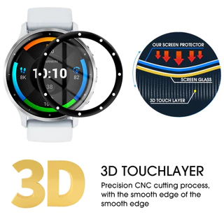 พร้อมส่ง ฟิล์มกันรอย 3D Garmin Vivoactive 6 Vivoactive 5 ปิดถึงตอบดำ Vivoactive4 4s 3s Venu3