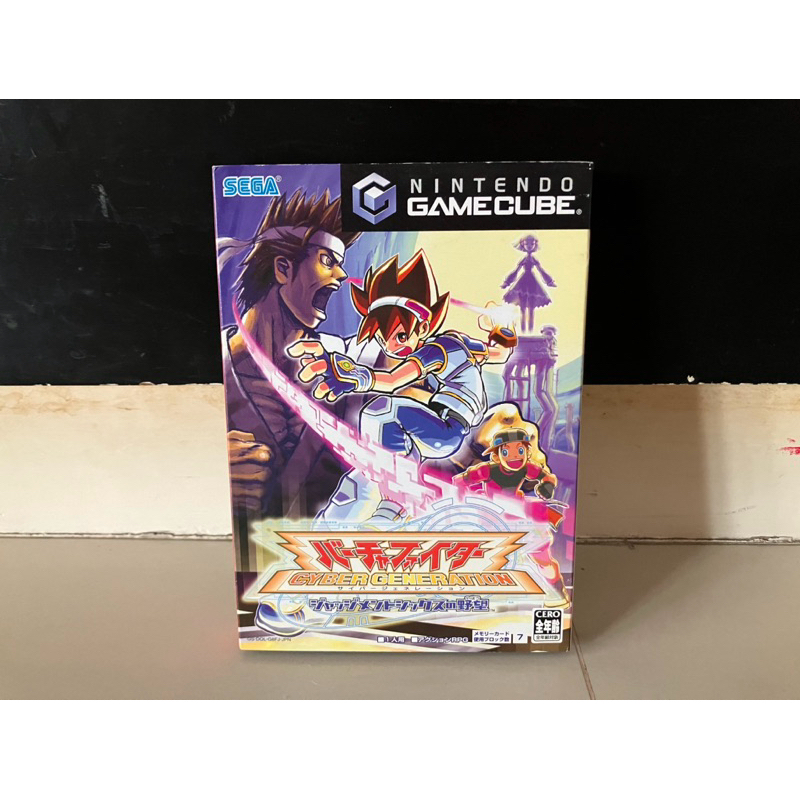 แผ่นแท้ [GC] Virtua Fighter Cyber Generation: Judgment Six no Yabou (Japan) ปลอกสวมคมสวย มีคู่มือใบแ
