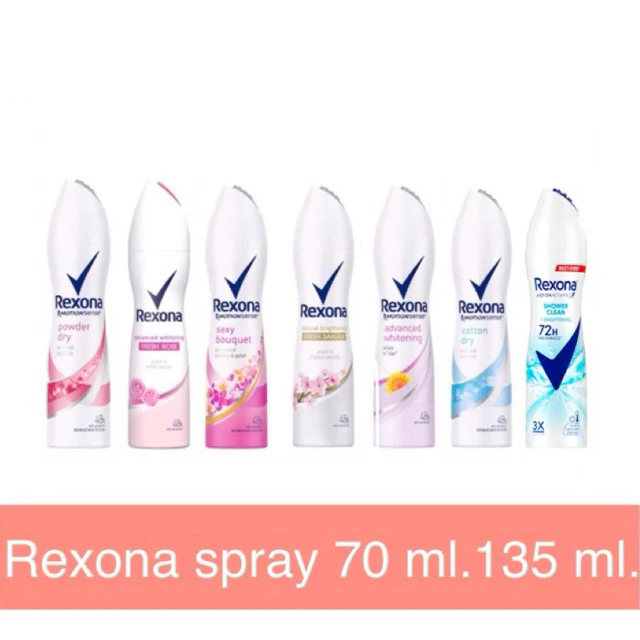 Rexona เรโซนา พาวเดอร์ ดราย สเปรย์ 135 มล.