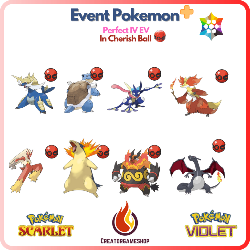 Pokemon Scarlet and Violet Event Starter 2