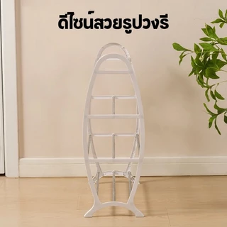 jjdaily2 ชั้นวางรองเท้า สแตนเลส 4 ชั้น สไตล์ใหม่ ข้อต่อผลิตจากพลาสติก PP ชั้นดี ถอด และประกอบได้ง่าย มี 2 สีA253