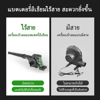 TANZU เครื่องเป่าลมไร้สาย เครื่องเป่าลม เป่าลมไร้สาย โบเวอร์เป่าลม ที่เป่าลม เกียร์ 6 TZ-G-980