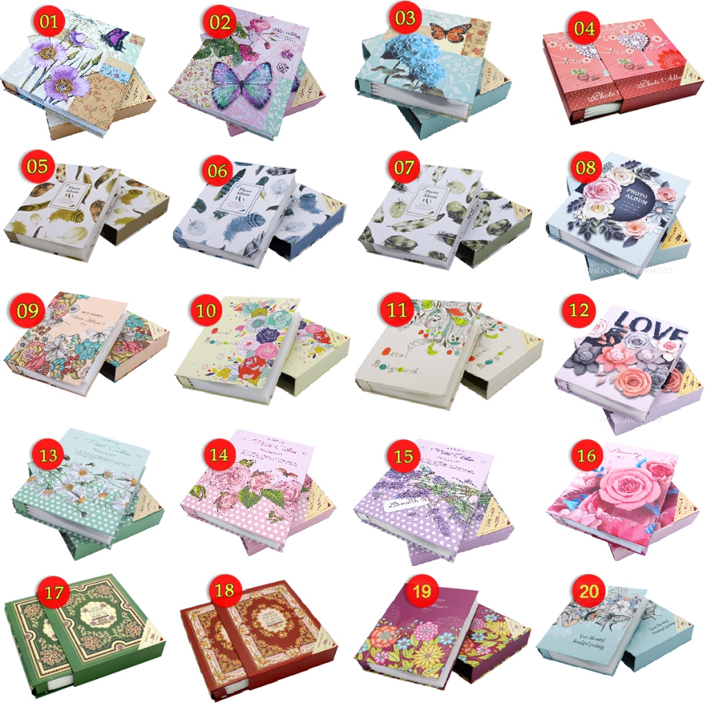 อัลบั้มภาพ 4x6 ใส่ได้ 200 รูป ขายส่ง 3 ชิ้น / 600 บาท