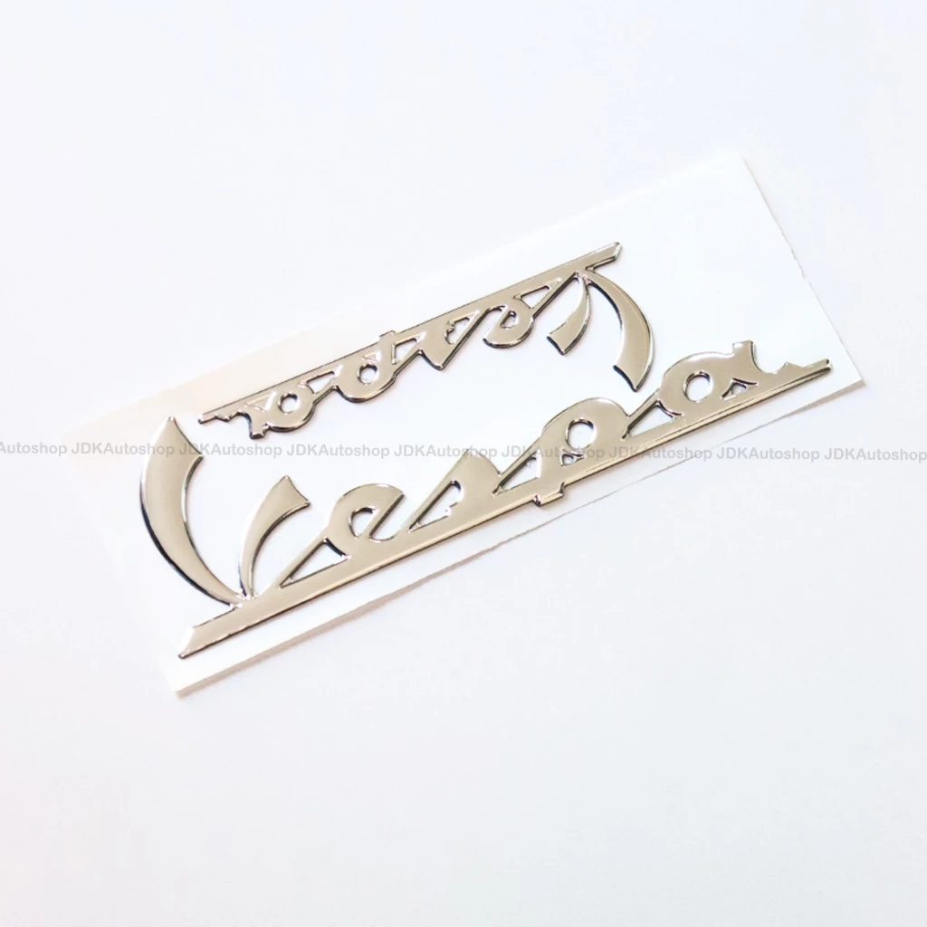 1 คู่ sticker 3D Vespa สติ๊กเกอร์ เวสป้า แต่งรถ สำหรับ VESPA thumbnail 5
