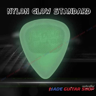 Dunlop Nylon รุ่น Dunlop Nylon Glow เรืองแสง ของแท้ 100% DUNLOP Guitar pick jim dunlop