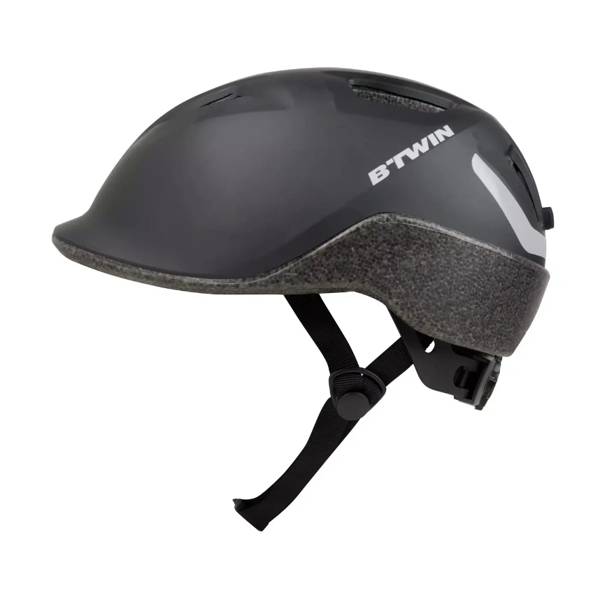 BTWIN 🔴 หมวกกันน็อคจักรยาน รุ่น 100 city หมวกปั่นจักรยาน แบรนด์จากฝรั่งเศส มาตรฐานยุโรป