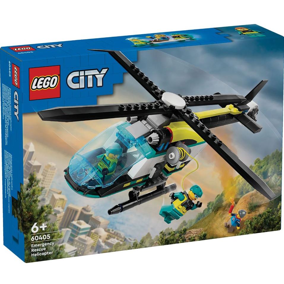 LEGO®  City Emergency Rescue Helicopter 60405
