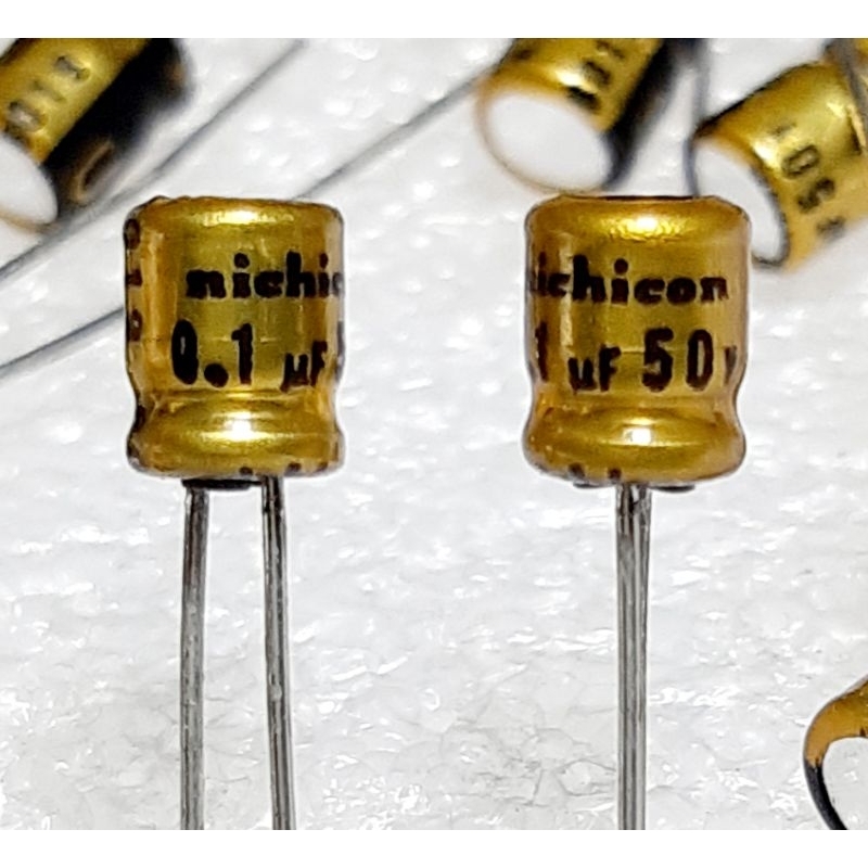 Nichicon SW 0.1uf 50v 85° (ราคา 3ตัว) Capacitor ตัวเก็บประจุ คาปาซิเตอร์
