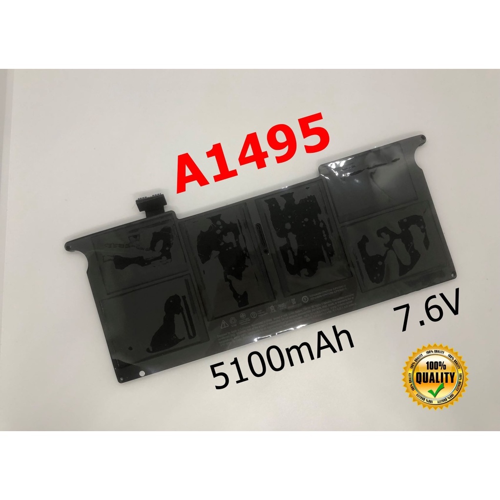 Battery รุ่น A1495 (สำหรับ Air 11" Mid 2011 - Early 2015 A1495, A1406 ) Laptop Battery