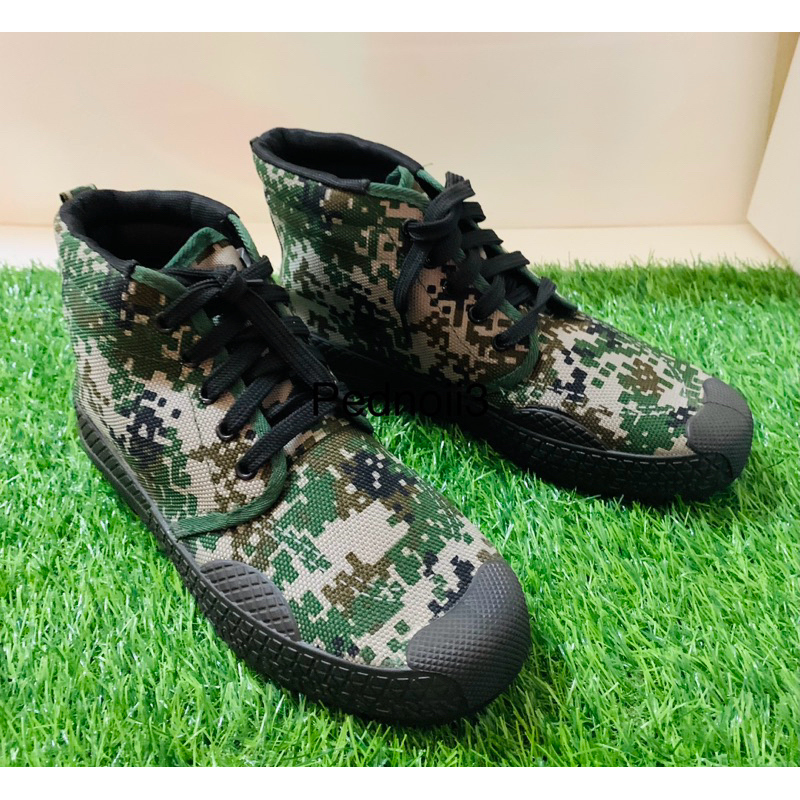 รองเท้าผ้าใบลายทหารผ้าดีใส่สบาย‼️พร้อมส่ง‼️