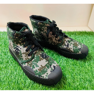 รองเท้าผ้าใบลายทหารผ้าดีใส่สบาย‼️พร้อมส่ง‼️