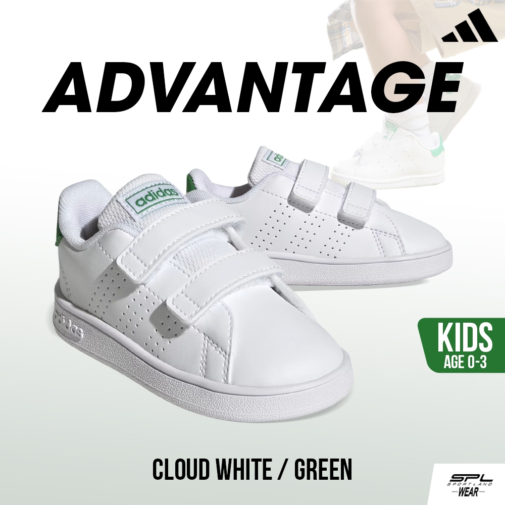 Adidas อาดิดาส รองเท้าผ้าใบ รองเท้าเด็ก IF Advantage Court GW6500 (1300)