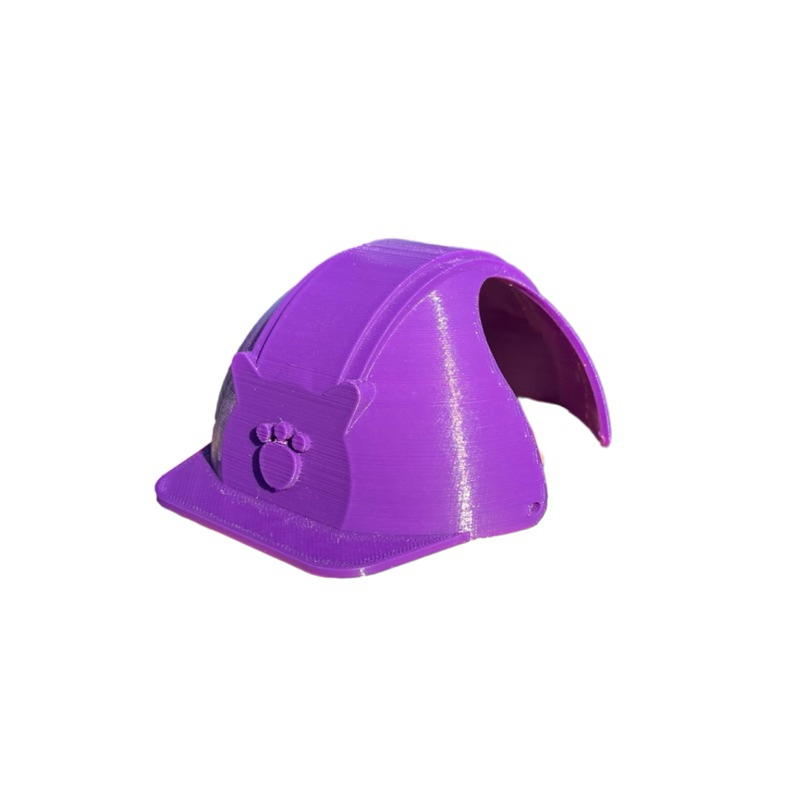 Helmet หมวกสำหรับสัตว์เลี้ยง หมวกนิรภัยแมว เครื่องแต่งกายหมวกคอสเพลย์น่ารักสำหรับน้องแมวและสุนัขขนาดเล็ก