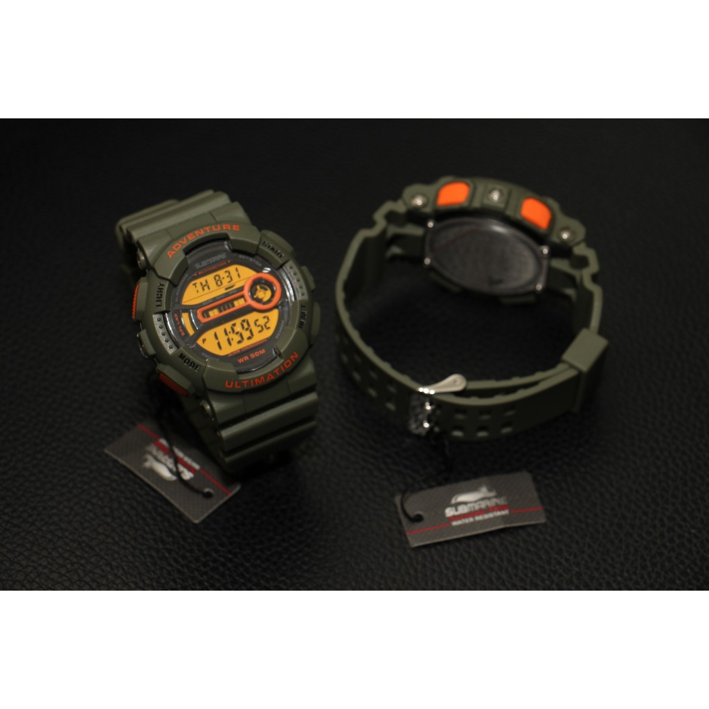นาฬิกา U.S.SUBMARINE ของแท้100% รุ่นTP1526M ใส่ดำน้ำได้