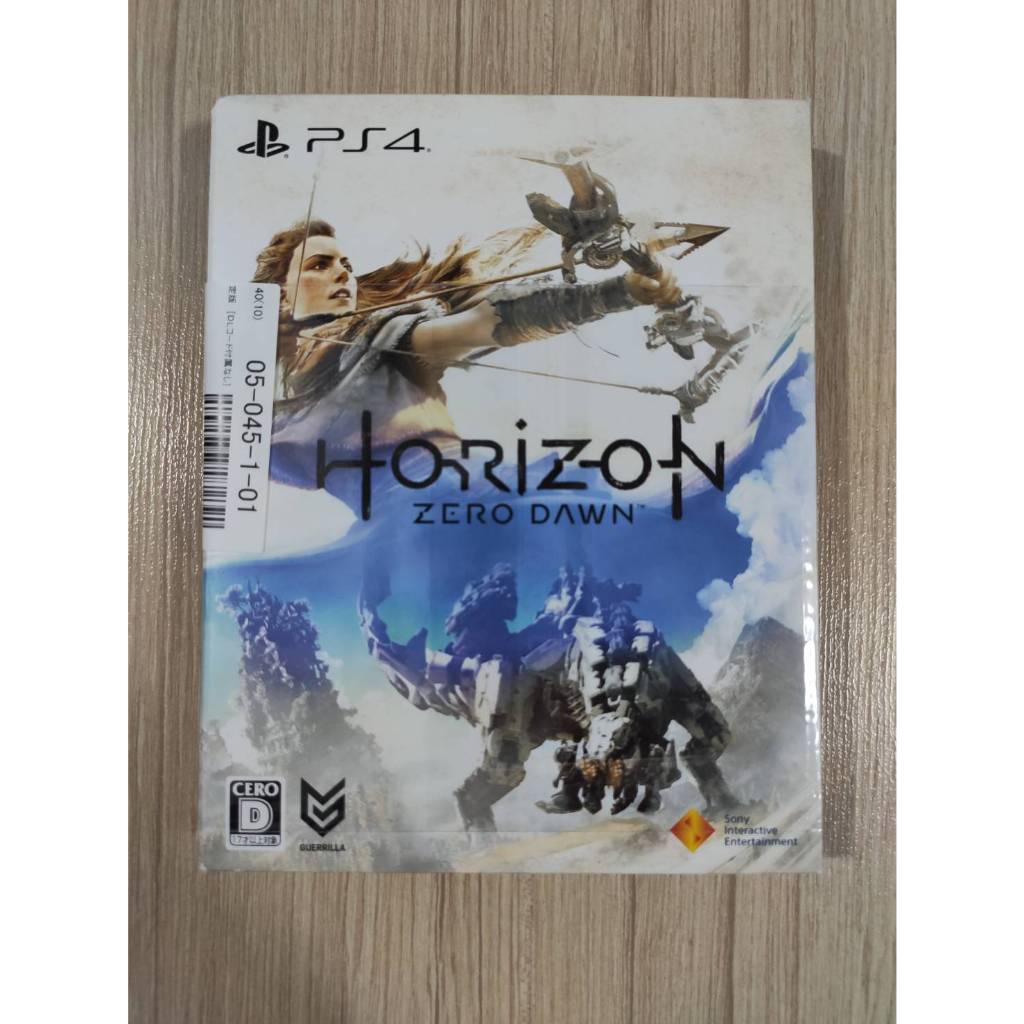 มือสอง PS4 Horizon Zero Dawn Initial Limited Edition Artbook &amp; Slipcover Zone 2 (ไม่ใช่กล่องเหล็ก)