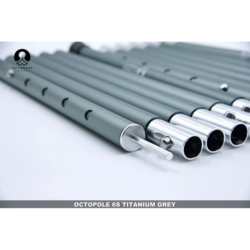 Octopole 6S เสาทาร์ป 6ท่อนต่อสูงสุดได้ 2.3เมตร