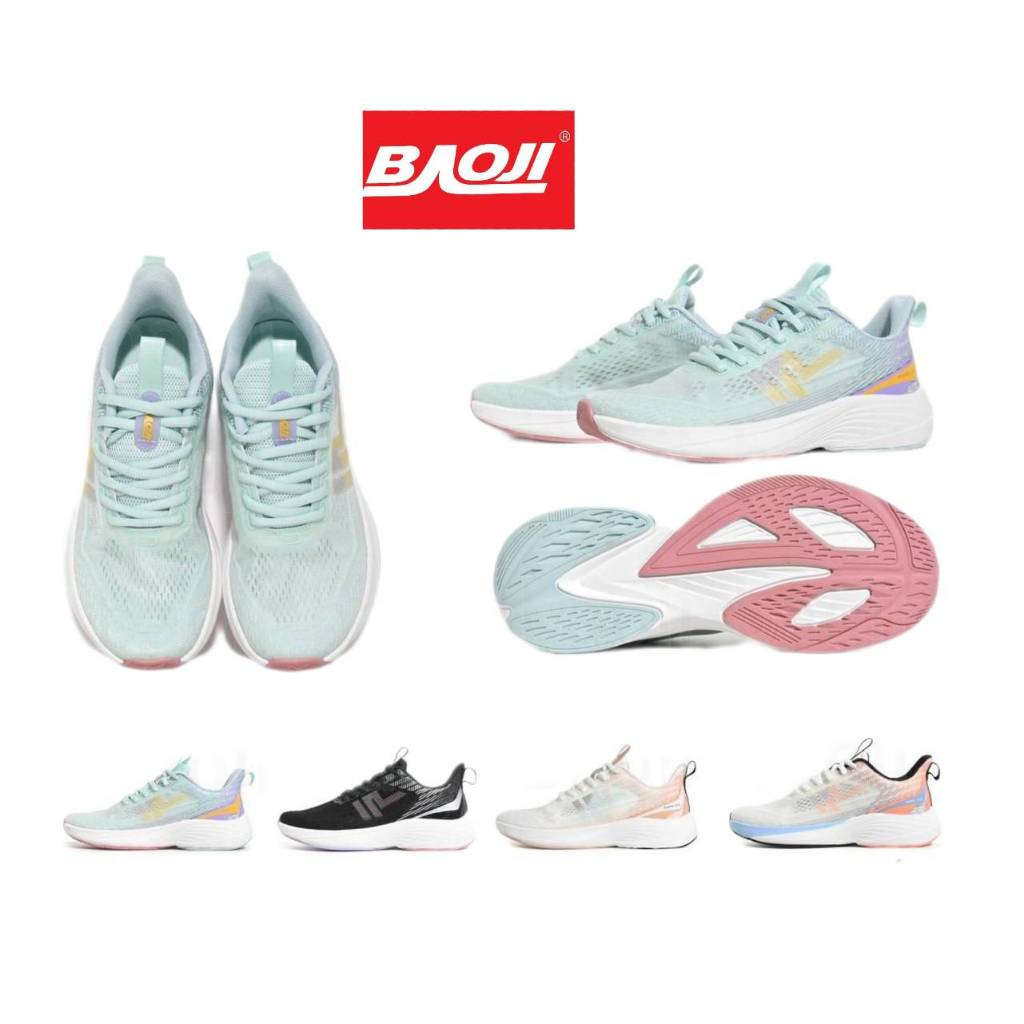 [BAOJI แท้ %] รองเท้าผ้าใบรุ่น BJW1029 รองเท้ากีฬา รองเท้าผ้าใบผู้หญิง