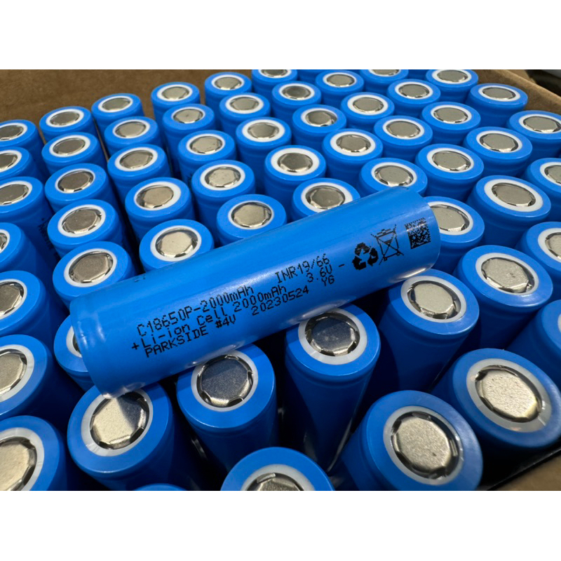 แบตลิเทียม 18650 2000mah 10C เหมาะกับเครื่องมือช่าง