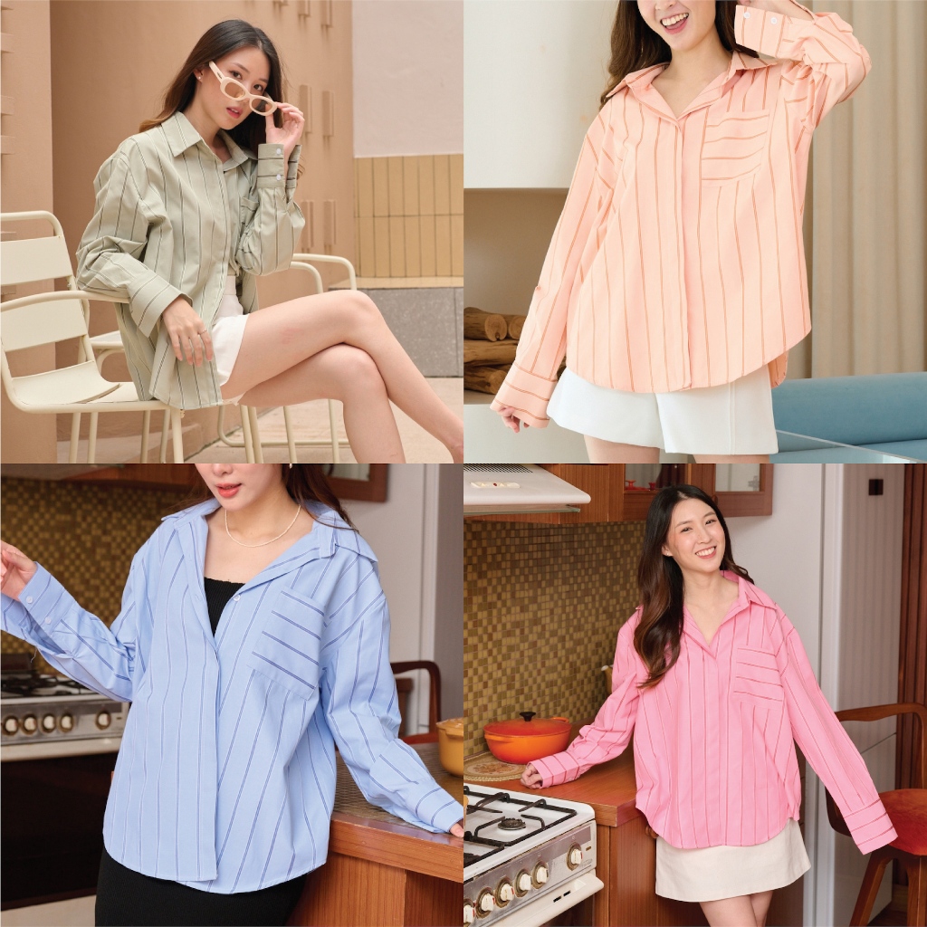 SHUUXME Matcha shirt มี 5 สีค่ะ