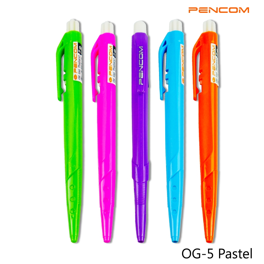 Pencom قلم حبر زيتي بزر OG05 أزرق — صورة 4