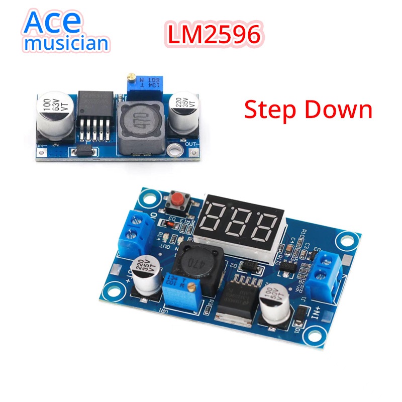 DC-DC Step Down LM2596 LM2596HVS Buck Converter มดูลตัวควบคุมบั๊กปรับได้ Lm2596S Step Down 24V Step Down 12V 5V
