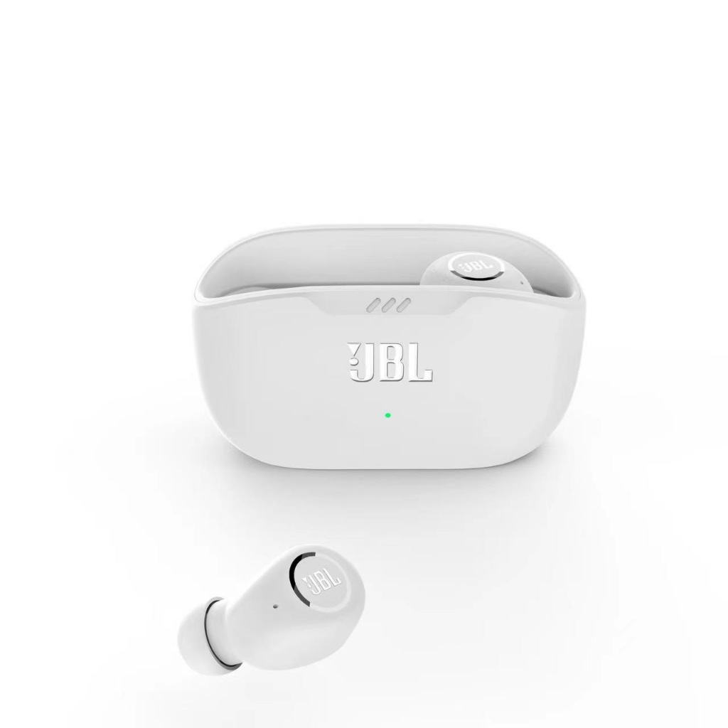 หูฟังบลูทูธ Bluetooth JBL WAVE BUDS หูฟังไร้สาย ระบบสัมผัส บลูทูธแบบไร้สายการฟังเพลงแบบไร้สาย พกพาสะดวก สินค้ามีประกัน
