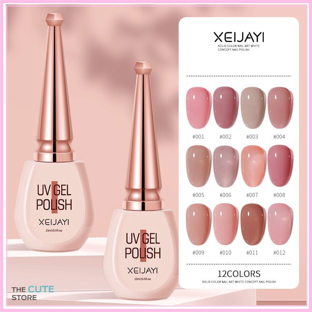 ใหม่ สีเจลโทนสุขภาพ สวยโทนธรรมชาติ XEIJAYI 15 ml. ราคาพิเศษ