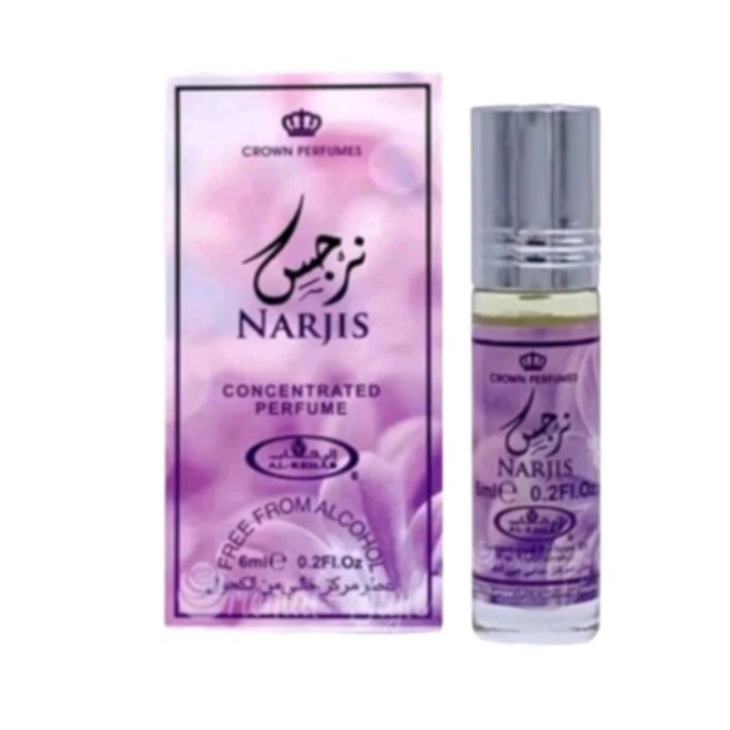 น้ำหอม narjis by al rehab roll on 6 ml