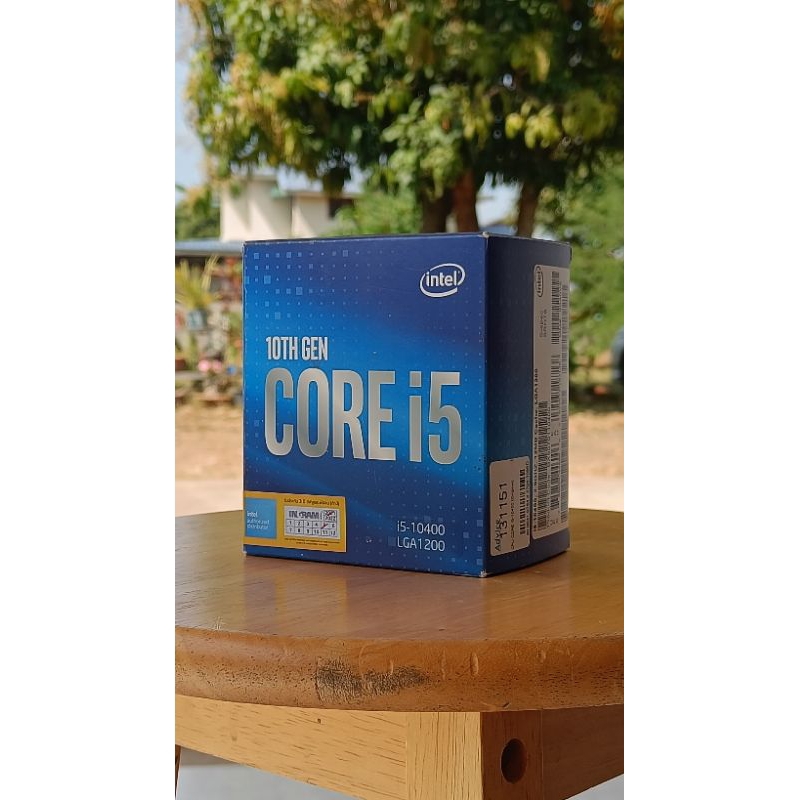 CPU intel core i5 10400 ครบกล่อง ประกันศูนย์