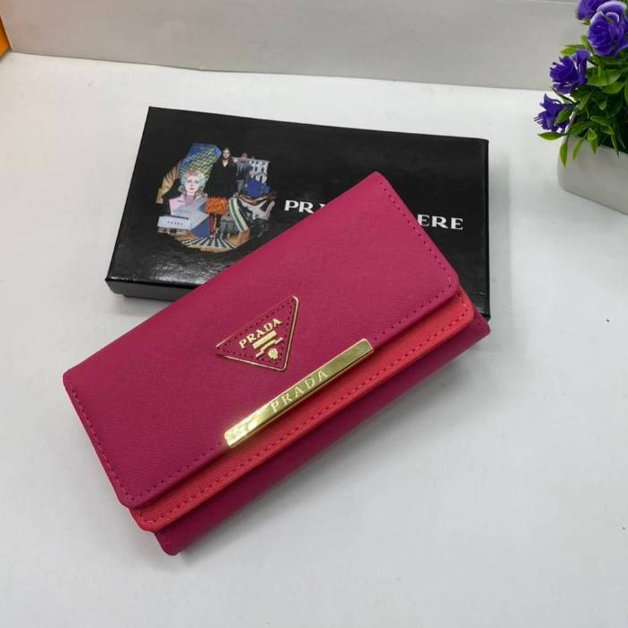 กระเป๋าสตางค์ใบยาว ปาด้า ผู้หญิง 7.5นิ้ว มีกล่อง พร้อมส่ง