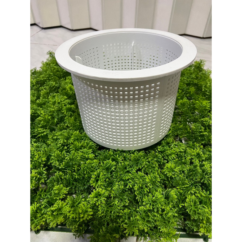 อุปกรณ์ชุดสกิมเมอร์ ยี่ห้อ JD Pool ตะกร้ากรอง ถุงกรอง ฝาครอบรูดูดตะกอนแบบทึบ-ไม่มีรู ริงรัดด้านนอก ริงรัดด้านใน