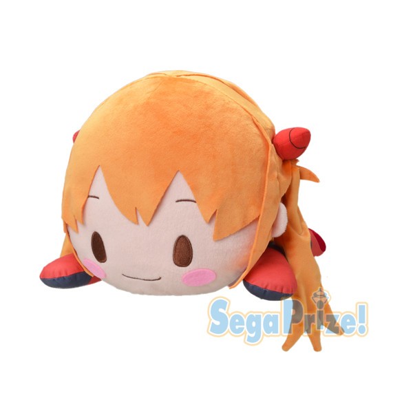 Sega Evangelion Souryuu Asuka Langley Mega Jumbo Nesoberi 40 cm