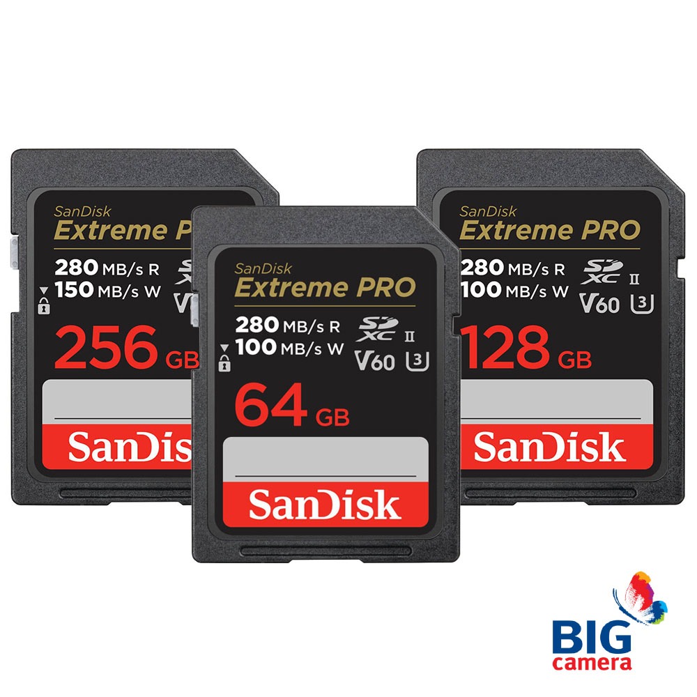 SanDisk EXTREME PRO SDXC SDSDXEP V60 U3 C10 UHS-II