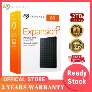 Seagate harddisk external 1TB 2TB  External  harddisk HDD ฮาร์ดดิสก์ Hard Drives USB 3.0