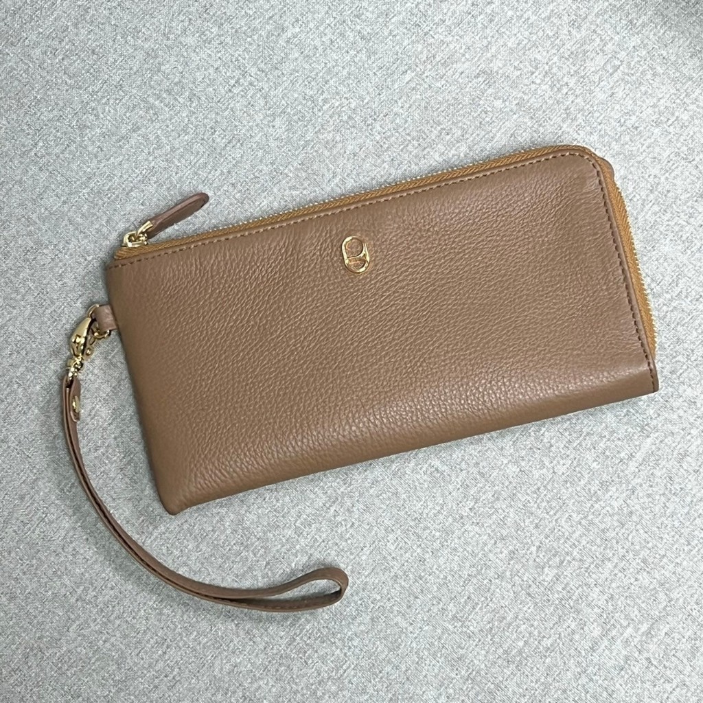 RAINBOU  KATE PURSE - กระเป๋าสตางค์ใบยาวหนังวัวแท้